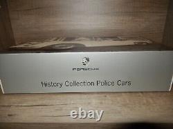 143 Dealer Edition Porsche Police History Set. Very Rare. WAP 020 SET 08