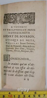 1659 second Edition- Antoine Furetiere Satire on language French Very Rare