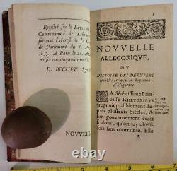 1659 second Edition- Antoine Furetiere Satire on language French Very Rare