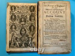 1709 The Peerage of England Arthur Collins 1st edition VERY RARE