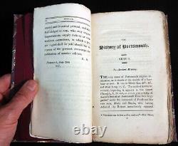 1817, Lake Allen, History Of Portsmouth, 1st Edition, Recased, Very Rare