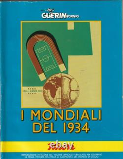 1934 FIFA WORLD CUP ITALY OFFICIAL REPORT FIGC ITALIAN FA VERY RARE 2nd Edition