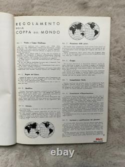 1934 FIFA WORLD CUP ITALY OFFICIAL REPORT FIGC ITALIAN FA VERY RARE 2nd Edition