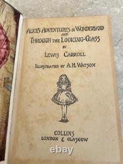1944 ALICE IN WONDERLAND Very Rare Edition Through the looking glass