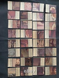 1975 Topps Planet Of The Apes Mexico Variant Full Set 66 Mexican Cards Very Rare