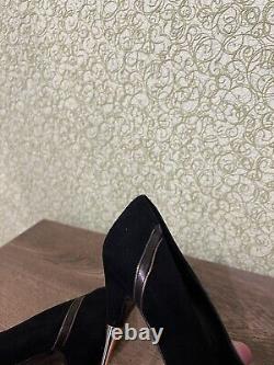 1980 Very Rare Valentino For Italy Femme Heels Suede Lux Edition Vero Cudio 38