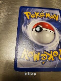 1999 1st Edition Pokemon Card Shadowless Pikachu 58/102 Very Rare