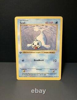 1st Edition Shadowless Base Set Seel 41/102 NM Pokemon Card 1999 Very Rare