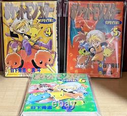 1st Print Edition Pokemon Special Manga Japanese Comics Very rare Vol. 4.5.6