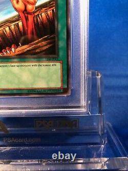 2002 Yugioh PSA 10 Fissure EUROPE LOB-E045 1st Edition Rare Card VERY RARE POP 2