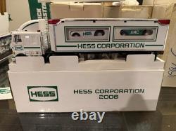2006 Hess NYSE truck W AHC & HES Racers NIB VERY RARE No Stains Ships Quick