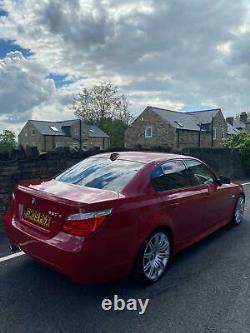 2009 BMW 520d LCI M Sport Business Edition (E60 Model) Very Rare Imola Red