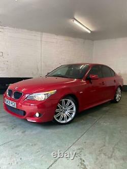 2009 BMW 520d LCI M Sport Business Edition (E60 Model) Very Rare Imola Red