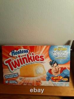 2010 Unopened Collectible Special Edition Superman Twinkies. Very Rare