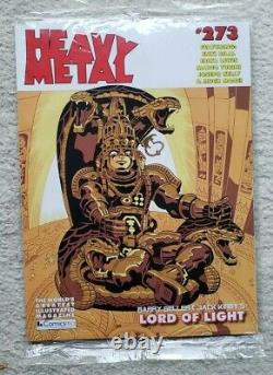 2015 Heavy Metal Magazine #273 Very Rare Comicspro Jack Kirby Variant ##/500