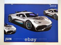 2023 MERCEDES AMG Art of Performance Calendar Very Rare Limited Edition posters