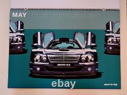 2023 MERCEDES AMG Art of Performance Calendar Very Rare Limited Edition posters