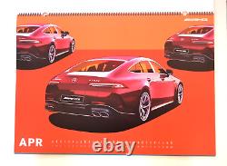 2023 MERCEDES AMG Art of Performance Calendar Very Rare Limited Edition posters