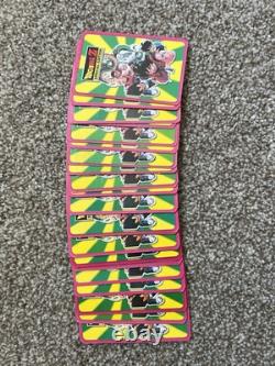 25 DragonBall Z Special Edition Cards 2000 Vintage Very Rare trading cards