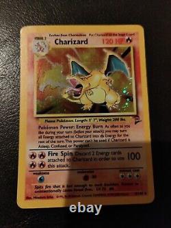 2nd Edition Charizard 4/130 Base Set 2 VGC very rare Pokémon Card NM