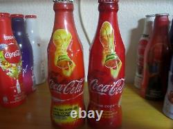 3 Coca Cola Limited Edition Glass Bottles FIFA World Cup 2006 Germany Very Rare