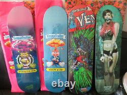4 Nos Skateboards Decks Santa Cruz Creature Limited Edition Very Rare