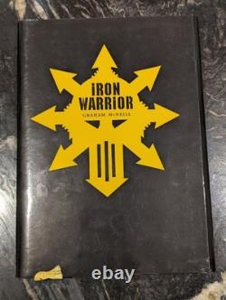 40k Iron Warrior Ltd Edition Signed Graham McNeill Hard Cover Very Rare