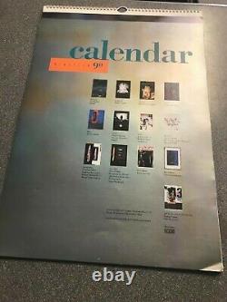 4ad 1990 Calendar By Vaughan Oliver Very Rare Ltd Edition Memorabilia