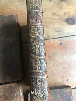 6 POCKET VOLUMES First Edition HOMER'S ILIAD POPE PRINTED 1718 & 1729 VERY RARE