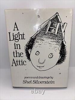 A Light In The Attic-Shel Silverstein-TRUE First Edition/1st Printing-VERY RARE