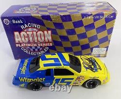 ACTION 1/24 Scale WRANGLER Bank Version SIGNED Dale Earnheardt Sr. VERY RARE