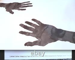 ANTONY GORMLEY'Hands' Limited Edition Wrapping Paper Sheet 2005 VERY RARE