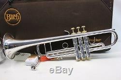 APPLE Limited Edition Bach Stradivarius PRO Trumpet w Gold Trim VERY RARE MINT