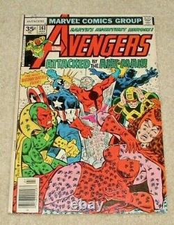 AVENGERS #161 MARVEL COMICS 35 cent variant Very Rare JULY 1977 6.0 FN GRADE