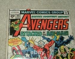 AVENGERS #161 MARVEL COMICS 35 cent variant Very Rare JULY 1977 6.0 FN GRADE