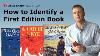 Abebooks Explains How To Identify A First Edition Book