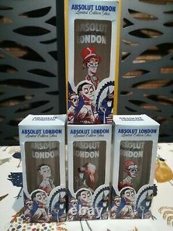 Absolute London Limited Edition Full Set Jamie Hewlett Glasses, Very Rare