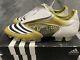 Adidas F30 Football Boots Size 10 Uk Very Rare 2008 Model Gold Edition