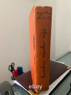 Agatha Christie The Regatta Mystery 1939 Us Edition, H/b +fdj. Very Rare