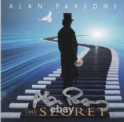 Alan Parsons The Secret Signed Cd/dvd Deluxe Edition Very Rare Autographed