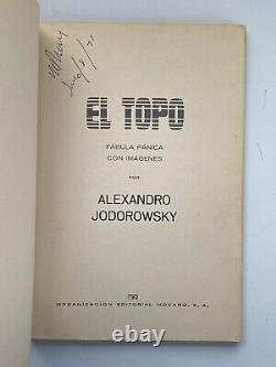 Alejandro Jodorowsky El Topo 1970 1st Edition Film Photobook Mexico Very Rare