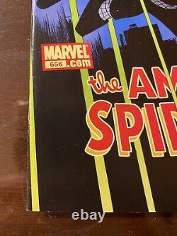 Amazing Spider-Man ASM #656 Newsstand Variant 1st App Armor MK II 2 Very Rare
