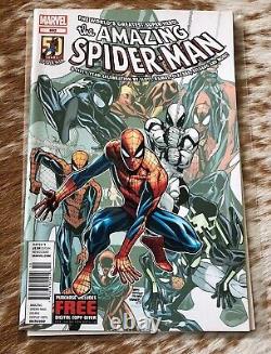 Amazing Spiderman 692 NEWSSTAND 1100 Variant 1st Alpha Very RARE Marvel Comics