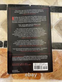 Anthony Bourdain Signed US First Edition Paperback The Nasty Bits Very Rare