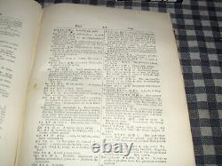 Antique 1894 Hepburn Japanese English Dictionary, 5th Edition, Original, Very Rare