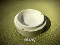 Antique Victorian Pot Lid Very Rare Variant Burgess's Anchovy Paste