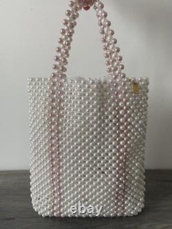 Anya Hindmarch Limited Edition Pearl Collection Mini Tote Bag. Very Rare