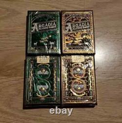 Arcadia SIGNATURE & GILDED Edition Playing Cards Set Only 75 Made! VERY RARE