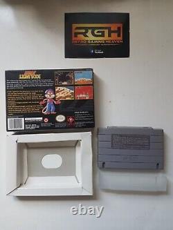 Ardy Light Foot Super Nintendo USA Snes Game Boxed Mexico Version Very Rare