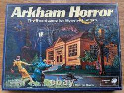 Arkham Horror 1st Edition Board Game 1987 Excellent Condition Very Rare